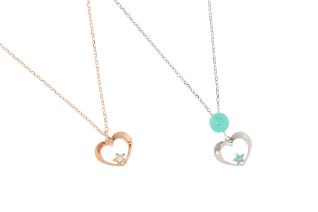ElleBi Catene | Necklace with heart pendant 